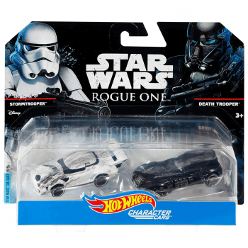 Hot Wheels Star Wars Fahrzeuge 2 Pack Stormtrooper und Death Trooper